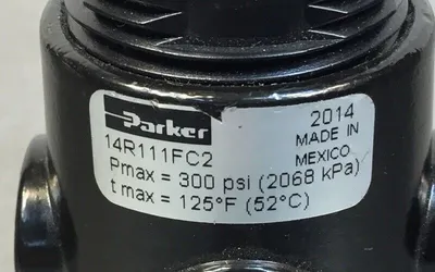 Parker 14R111FC2 Regulator 300PSI 6D