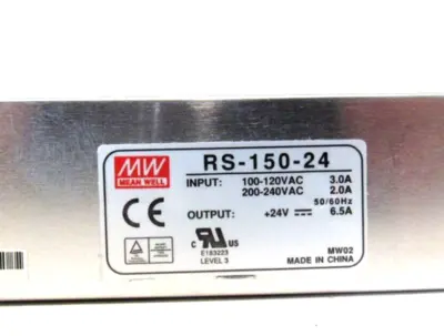 NEW MEAN WELL RS-150-24 POWER SUPPLY RS15024