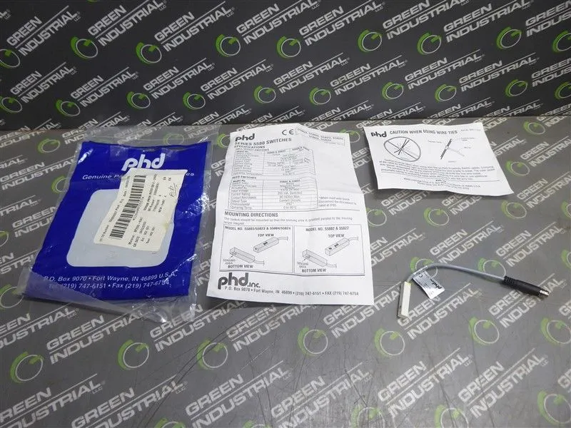 Phd Inc. 55802-1-02 and 55822-1 Reed Switch 4.5 - 24 VDC In 200 mA MAX. Load New
