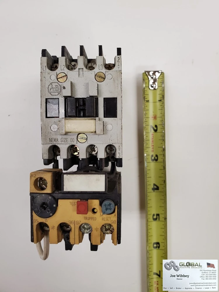 Allen-Bradley Starter 509-TOD-B 115V, 200V, 230V, 460V, 575V NEMA Size 00