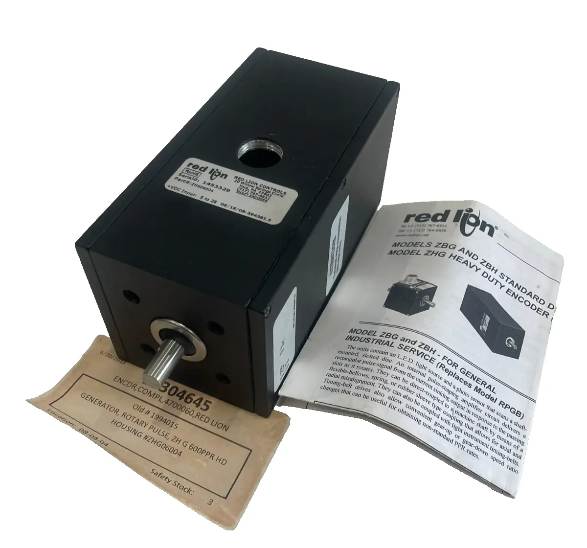 NEW RED LION CONTROLS ZHG06004 ENCODER