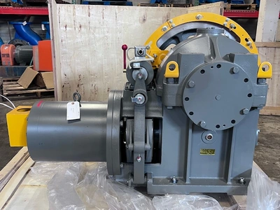 TorinDrive 0TG1-2510-HV-L-5/8" Overhead Elevator Traction Machine