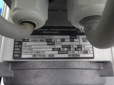 Rytec PredaDoor NXT Direct Drive Motor & Gearbox Assembly - New In Box