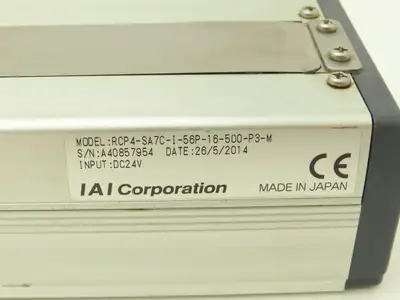 IAI RCP4-SA7C-I-56P-16-500-P3-M Linear Robo Actuator Ball Screw 500mm Stroke