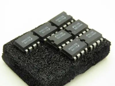 National 93CS46N Semiconductor Integrated Circuit DIP 8-Pin Chip Lot of 7