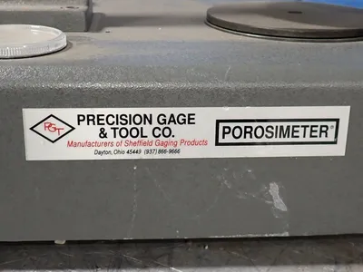 Used PRECISION GAGE & TOOL CO _UNKNOWN_ Automatic Air Permeability Testers Ohio US | HGR 24 #785490