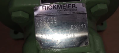 NEW RICKMEIER R25/10
