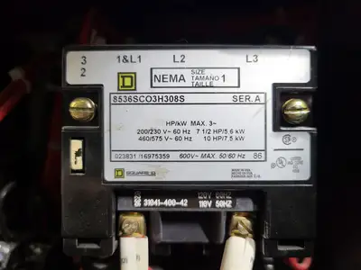 USED SQUARE D MODEL 6