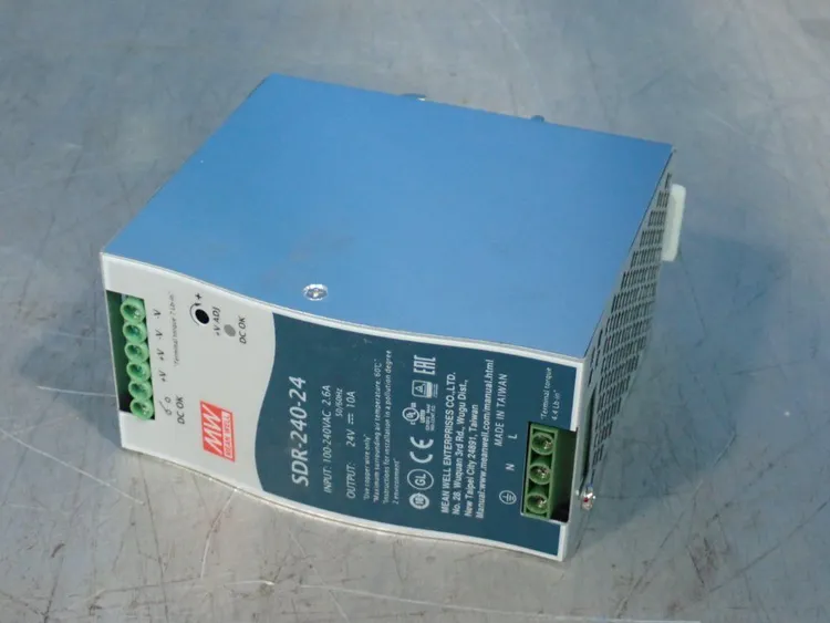New | in-Stock MEANWELL SDR24024 DIN Rail Power Supplies Ohio US | HGR 24 #1095116