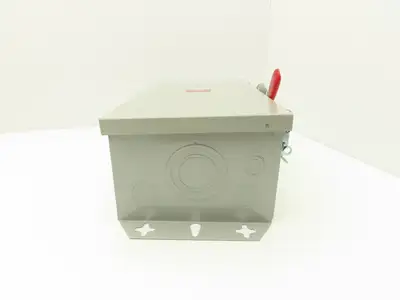 Challenger RGD322SNC Safety Disconnect Switch Fusible 60A 3 Pole 4 Wire 240V