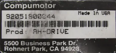 USED PARKER AH-DRIVE COMPUMOTOR AHDRIVE