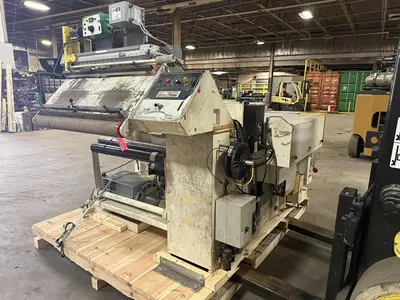 32" WIDE STANFORD MAN ROLAND MODEL 152 FW DOCTOR REWINDER