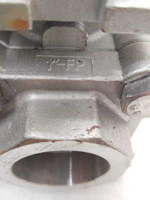 🔥 Flow-Tek STAINLESS BALL VALVE 1" FP WELD SOCKET CF8M 2200 CWP