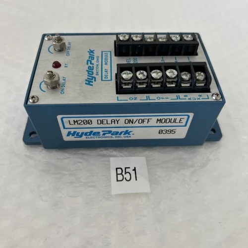 Used Hyde Park LM200 Misc Electrical & Power Parts Indiana US | J&J Industrial Supply #516179