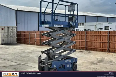 Used 2015 GENIE GS-1932 Scissor Lifters Texas US | Proxy Equipment #1382998