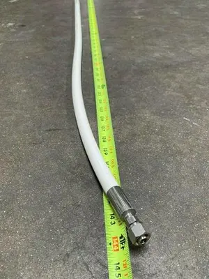 USED SWAGELOK S SERIES ST 3/4" X 144" SILICON SANITARY HOSE