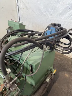 150 TON FRANKLIN MANUFACTURING C FRAME PORTABLE FMI HYDRAULIC WEB PUNCH: STOCK #23390