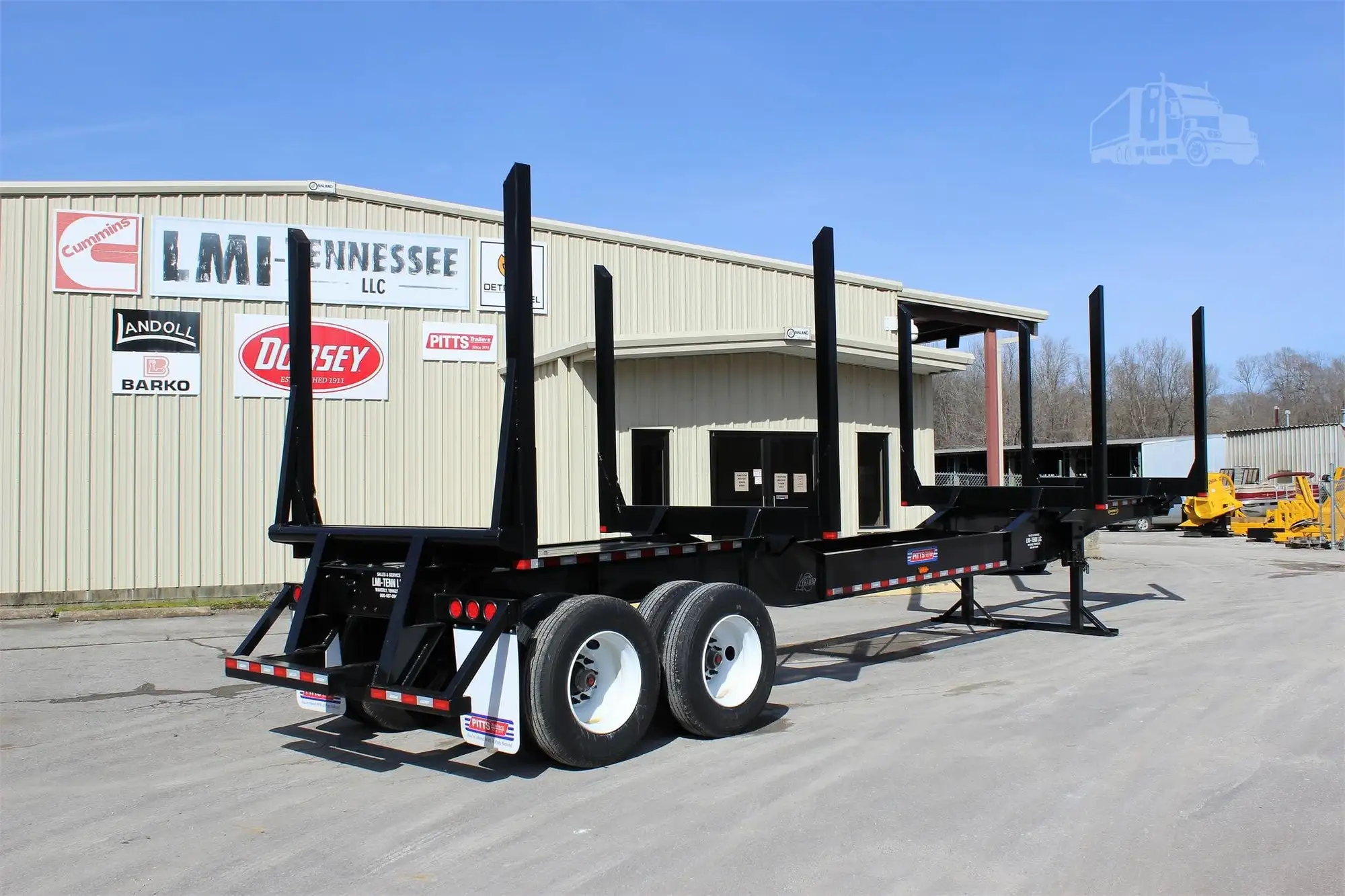New | in-Stock 2026 PITTS LT40-8L Forestry Trailers Tennessee US | LMI Tennessee LLC #1504858