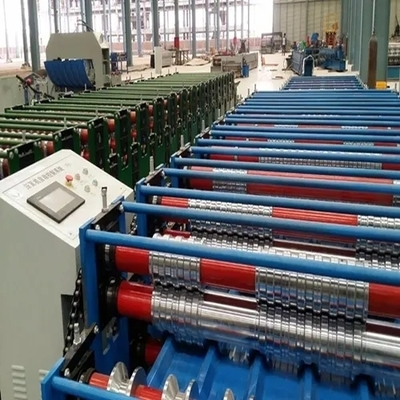 Corrugation Wave Metal Sheet Roll Forming Machine in China