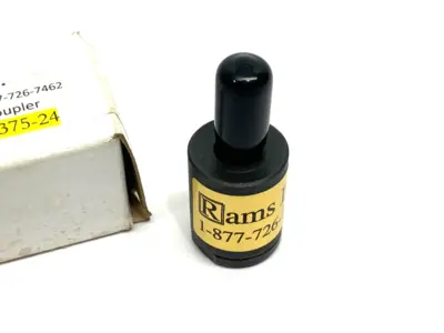 USED RAMS INC. STANDARD ROD ALIGNMENT COUPLER 3/8-24 THREAD SIZE