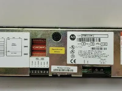 Allen Bradley 2706-LV2RX/A DataLiner 100-240VAC 0.60-0.25A Series A Rev C