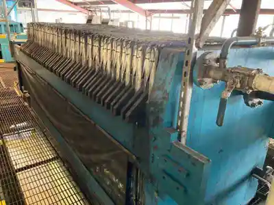 60 sq ft perrin plate & frame filter press