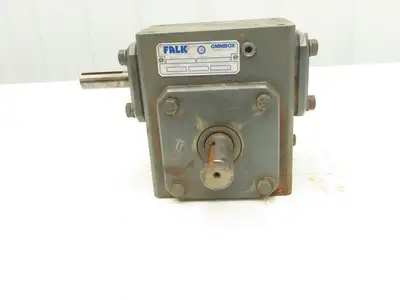 Falk Omnibox 238WB3A Worm Gearbox 10:1 Reducer 175rpm 3Hp RH Output