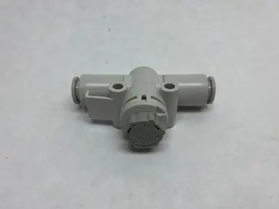 New | in-Stock SMC INLINE FLOW CONTROL FITTING 6MM TUBE Hoses | Maverick Industrial Sales #1104603