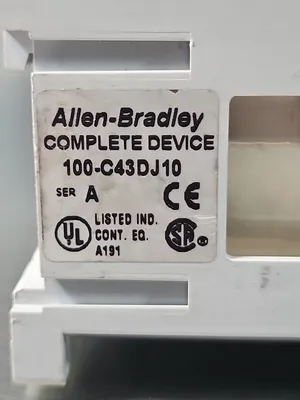 Allen Bradley 100-C43DJ10 Ser A Contactor loc4D14