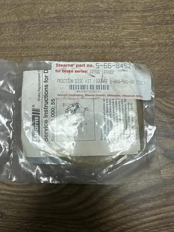 Used STEARNS 5-66-8452-00 Miscellaneous Equipment (Electrical & Power) | Surplus Asset Holdings #1196555