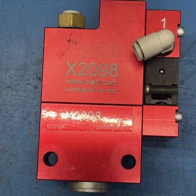 Used PIAB X2098 Valves/Fittings Indiana US | J&J Industrial Supply #1328175