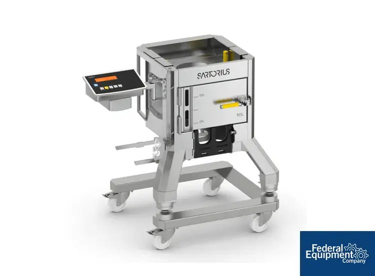 New | in-Stock Sartorius Sartorius 50 Liter Palletank for Mixing with Weighing Fermenters / Bioreactors GB | Federal Equipment Company #177145