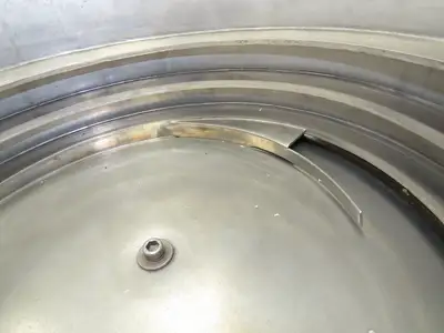 18" Vibratory Bowl Parts Feeder 115V Magnetic Coil Stainless 7/8" Wide Product