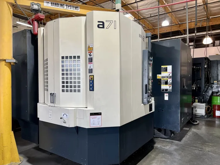 Used 2007 MAKINO A-71 Horizontal Table Type Boring Mills California US | Machinery Network #191397