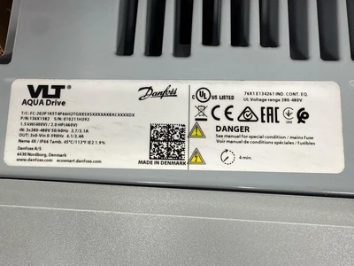 Danfoss FC-202P1K5T4P66H2TGXXSXSXXXXAXBXCXXXXDX Variable Frequency Drives | Fram Fram LLC (10)