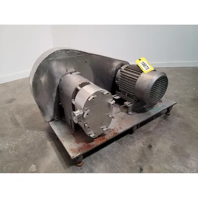 Used 5HP Tri-Clover Sanitary Positive Displacement Pump