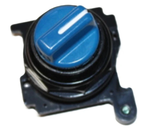 Eaton E34VFBK6 Selector Switch, 2 Pos Maint, Blue Knob [New]