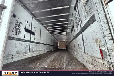 Used 2000 WABASH NATIONAL 53' Box Trailers Indiana US | Proxy Equipment #1385040