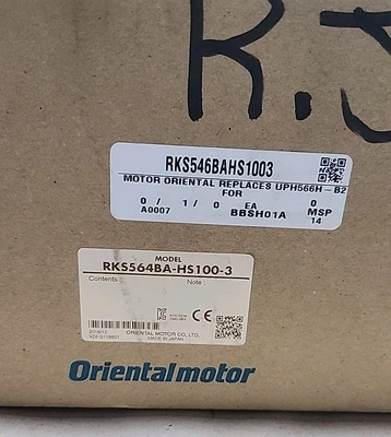 NEW Oriental Motor RKS564BA-HS100-3