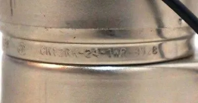 USED SYNCHRON CK12RK-24-1WR MOTOR 110V 60HZ CK12RK24-1WR