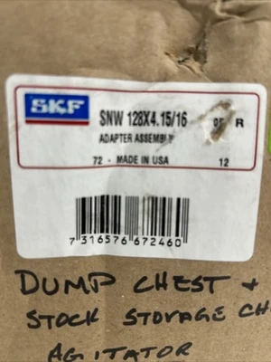 NEW SKF SNW 128 x 4-15/16