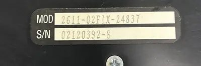 Used MOORE INDUSTRIES 2611-02FIX-24837 Meters - Misc Ohio US | Surplus Asset Holdings #1236179