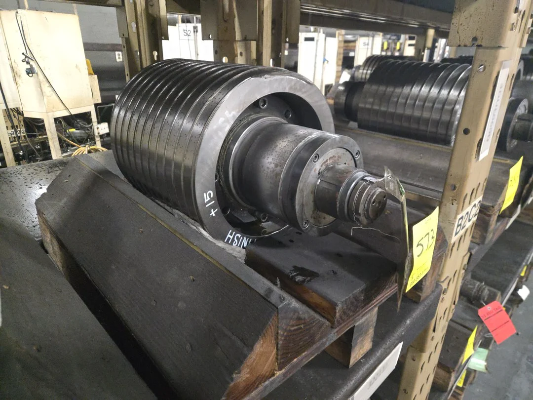 (1) OD Grind Drum Spindle