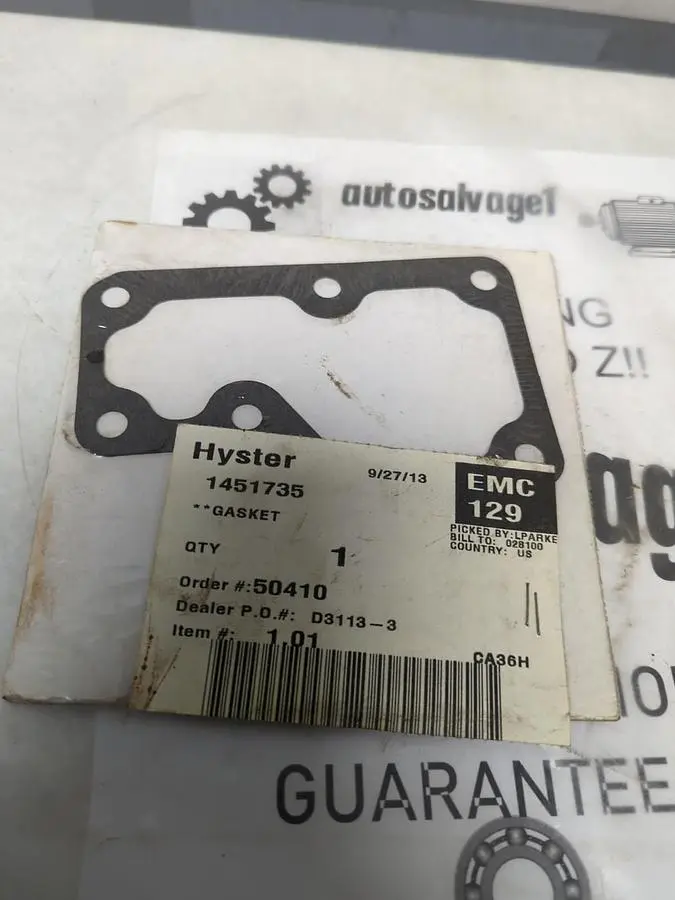 New | in-Stock HYSTER 1451735 Seals & Gaskets Ohio US | Surplus Asset Holdings #1246933