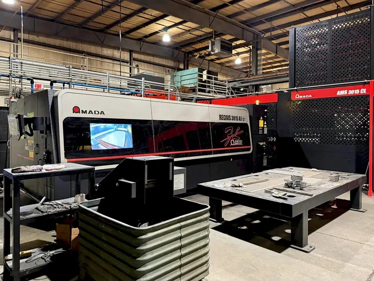 Used 2023 AMADA REGIUS 3015 AJE FIBER Laser Cutters | Machine Factory Outlet #1267061