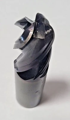 Solid Carbide Ball End Mill 1" Shank 4 Flutes