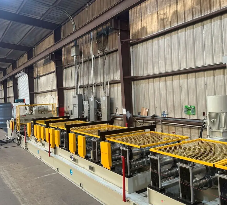 Steel Composite Decking Roll Forming Machine Alabama