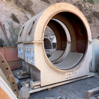 BML Minerals 15ft Dia. x 20ft Long Ball Mill