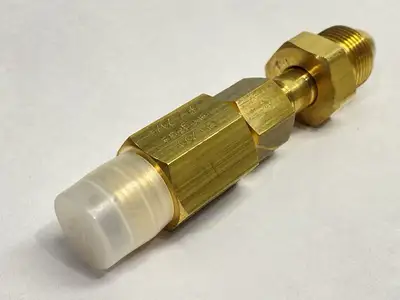 USED VULKAN INERT GAS FITTING CGA-580