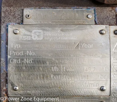 USED KSB HGC 5/7